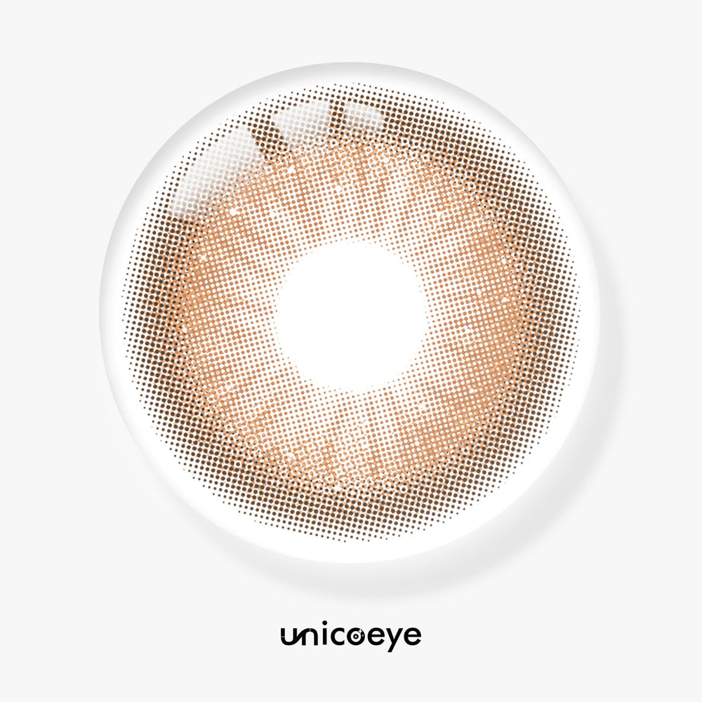 Dancing Star Brown Prescription Yearly Contact Lenses | 2 Pcs