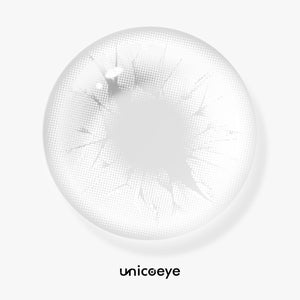 Cracked Eye Gray Costume Prescription Yearly Contact Lenses | 2 Pcs