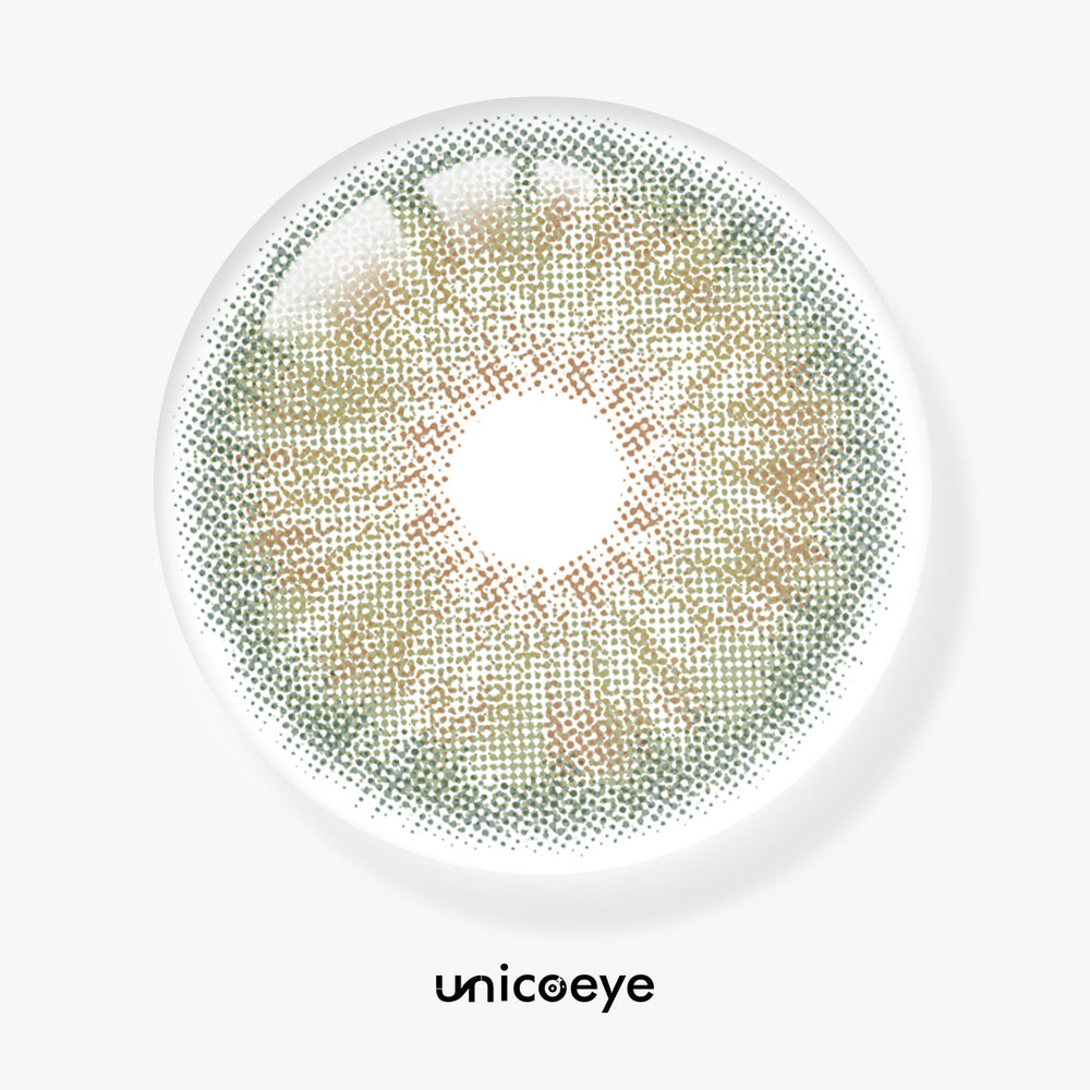 Breeze Green Prescription Yearly Contact Lenses | 2 Pcs