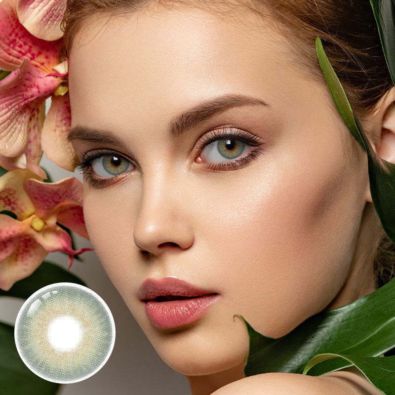 Wildwood Green Yearly Contact Lenses | 2 Pcs