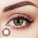 Gingham Brown 6 Months Contact Lenses | 2pcs