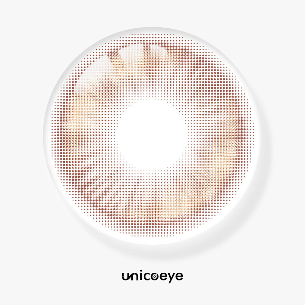 Taupe Brown Prescription 6 Months Contact Lenses | 2pcs