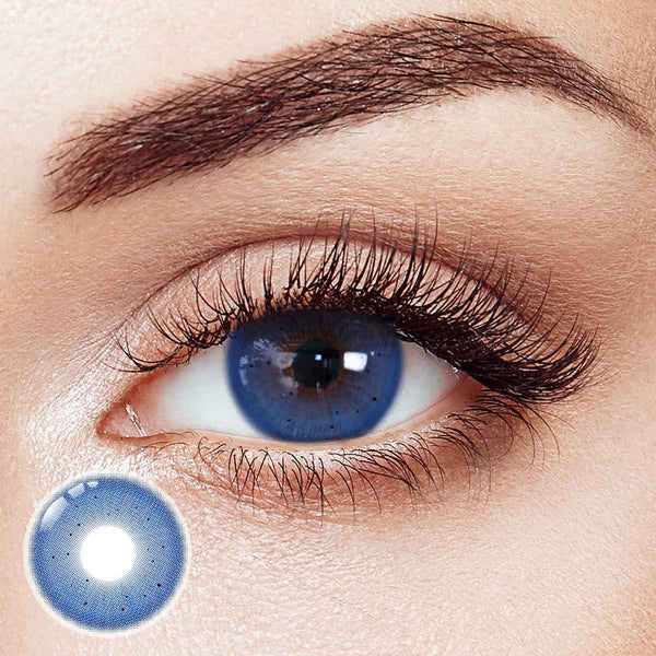 Dottie Blue Prescription 6 Months Contact Lenses | 2 Pcs