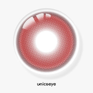 Drift Red Prescription Daily Contact Lenses | 2 Pcs