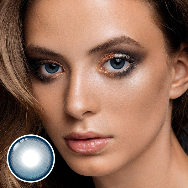 Hoop Blue Prescription Daily Contact Lenses | 2 Pcs