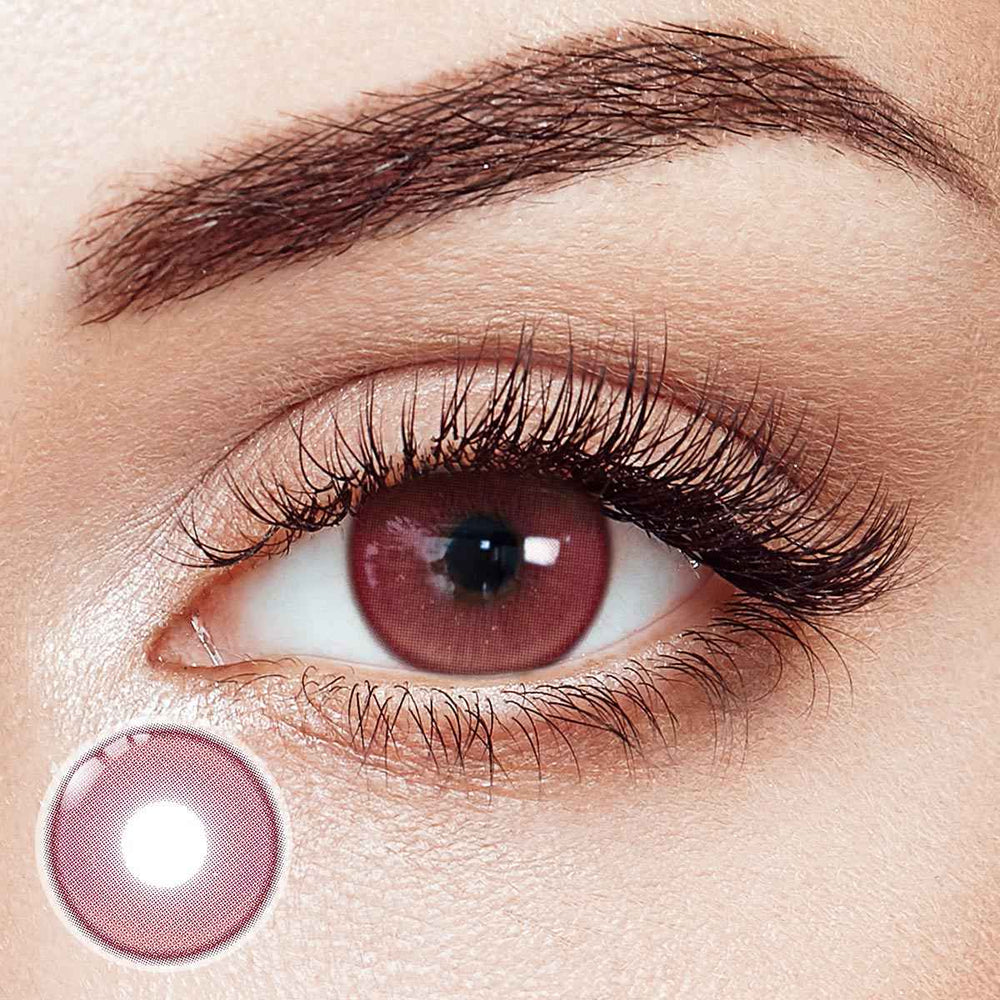 Sphere Red Prescription Daily Contact Lenses | 2 Pcs