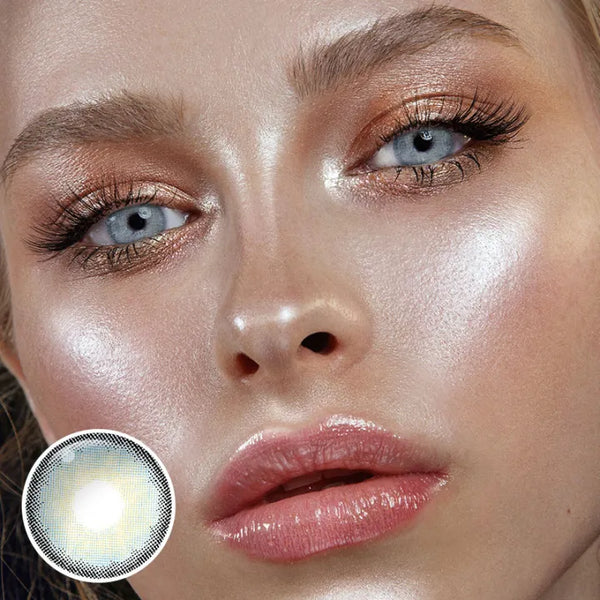 Luminous Brown Prescription Yearly Contact Lenses