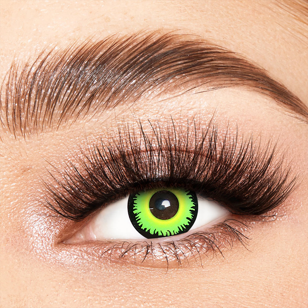 Werewolf Green Costume Yearly Contact Lenses