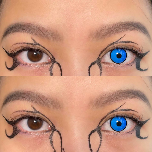 Obsidian Blue Costume Yearly Contact Lenses
