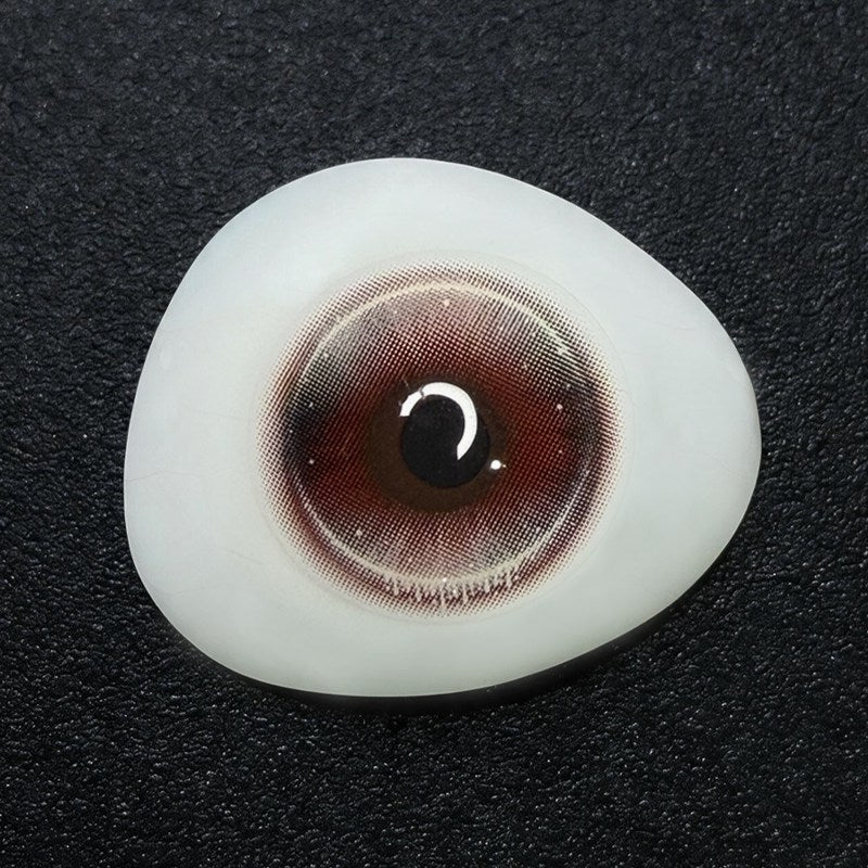 Witch's Tears Gray Costume Yearly Contact Lenses | 2 Pcs