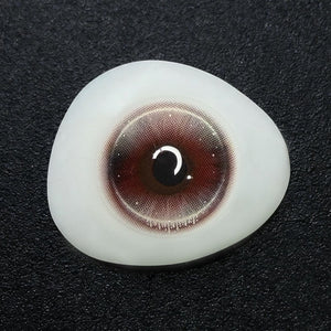 Witch's Tears Gray Costume Yearly Contact Lenses | 2 Pcs