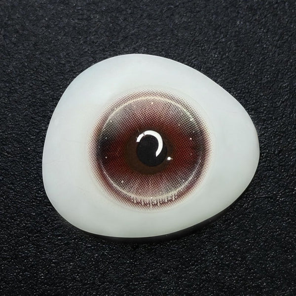Witch's Tears Gray Costume Yearly Contact Lenses | 2 Pcs