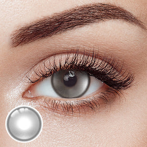 Pearl Maiden Gray Prescription Yearly Contact Lenses