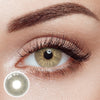 Love Story Light Brown Prescription Yearly Contact Lenses