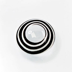 Swirl Cosplay Black Contact Lenses