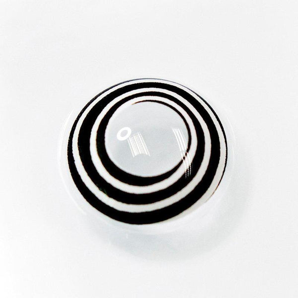 Swirl Cosplay Black Contact Lenses