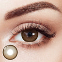 Hoop Brown Prescription Daily Contact Lenses | 2 Pcs