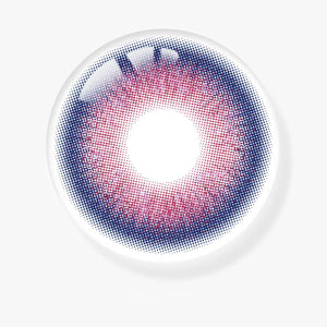 Puffstar Pink Prescription Yearly Contact Lenses | 2 Pcs