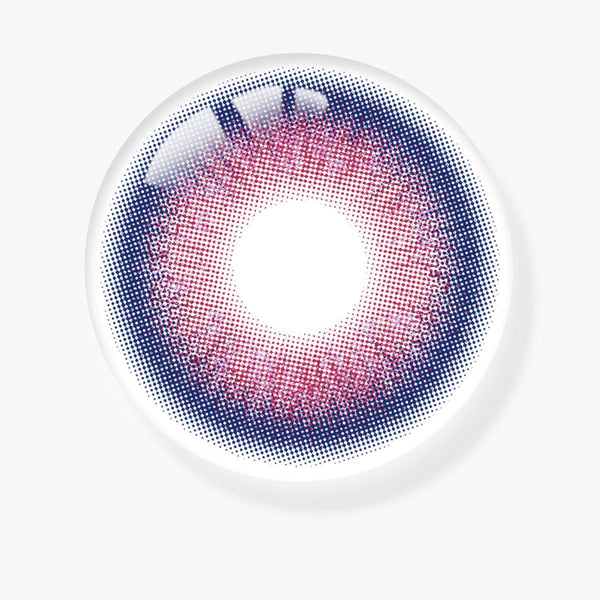 Puffstar Pink Prescription Yearly Contact Lenses | 2 Pcs