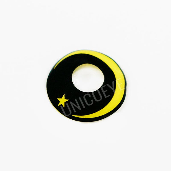 Moon Star-yellow Cosplay Contact Lenses
