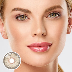 Siri Brown Prescription Yearly Contact Lenses