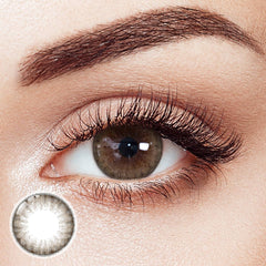 Garnet Brown Prescription 6 Months Contact Lenses | 2pcs