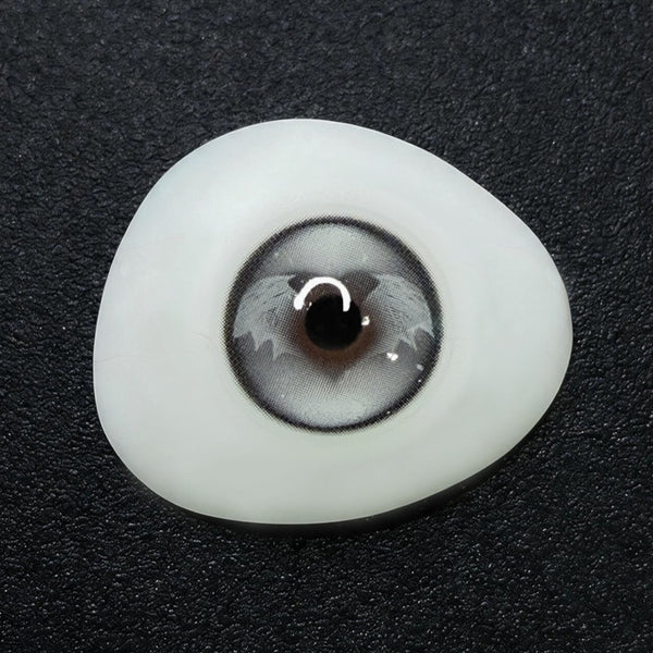 Demon Wing Black Costume Yearly Contact Lenses | 2 Pcs