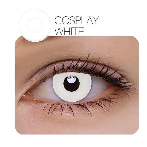 Annulus White Costume Contact Lenses