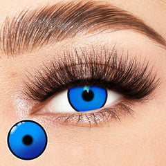 Obsidian Blue Costume Yearly Contact Lenses