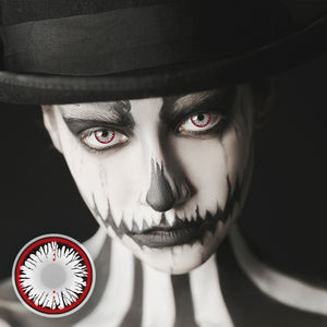 Clown Black Costume 6 Months Contact Lenses