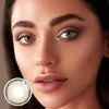 Roze Airy Pumpking Brown 6 Months Contact Lenses