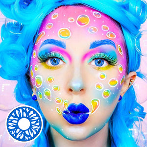 Underworld Selene Blue Costume Yearly Contact Lenses