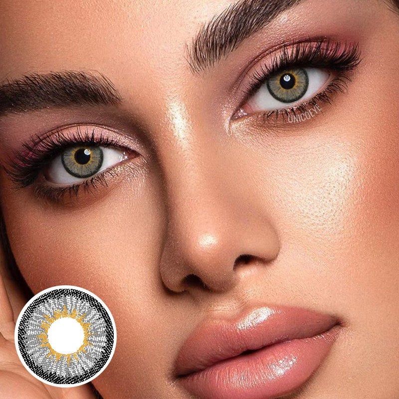 Neon Grey Yearly Contact Lenses