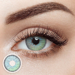 [Pre-Sale] Cipher Blue Green 6 Months Contact Lenses