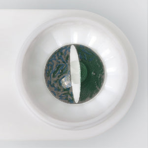 Metaverse Green Cosplay Contact Lenses