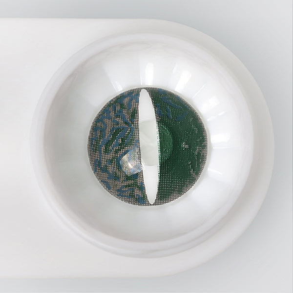 Metaverse Green Cosplay Contact Lenses