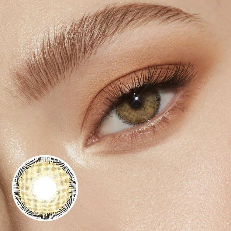 [US Warehouse] Premium Brown Prescription Contact Lenses