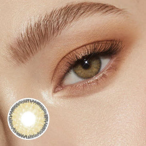 [US Warehouse] Premium Brown Prescription Contact Lenses
