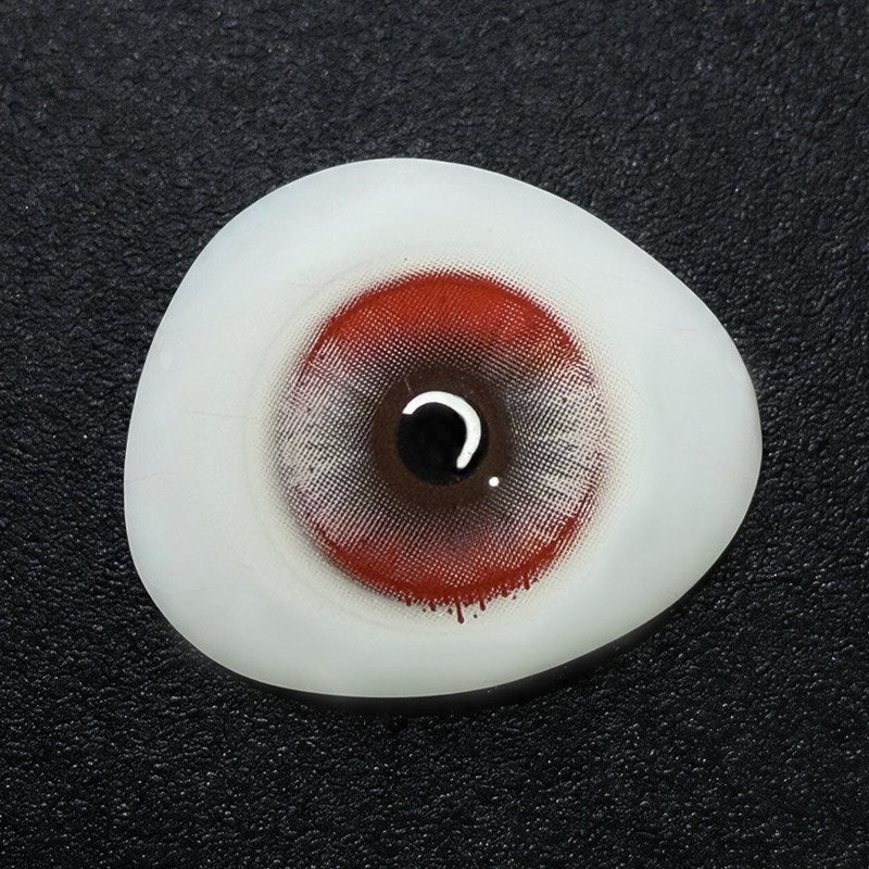 Witch's Tears Red Costume Yearly Contact Lenses | 2 Pcs