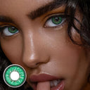 Flame Green Contact Lenses