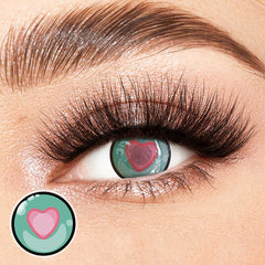 Puppet Green Costume Yearly Contact Lenses