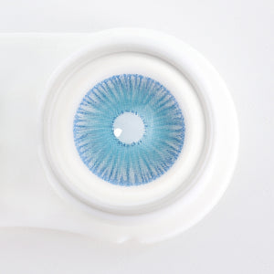 Fiesta Blue Contact Lenses