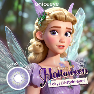 Echo Purple 6 Months Contact Lenses (Fairy)