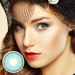 Russian Blue Prescription Contact Lenses