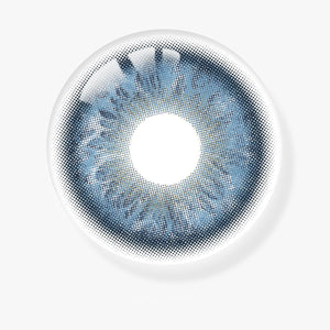 Kitsune Glow Blue 6 Months Contact Lenses | 2 Pcs