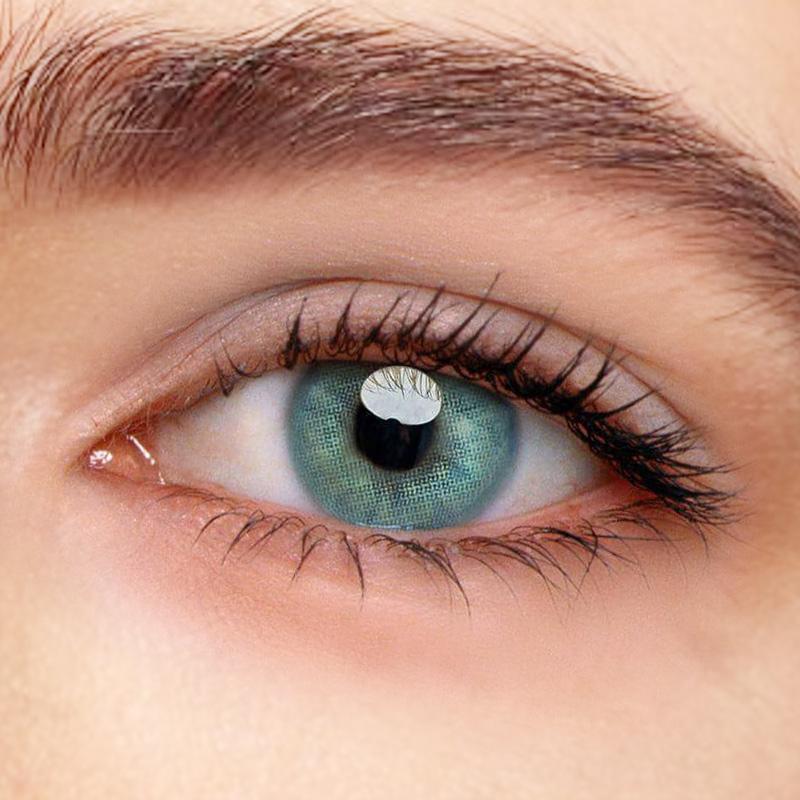 [US Warehouse] Polar Lights Blue Prescription Contact Lenses