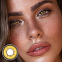Flame Brown Yearly Contact Lenses
