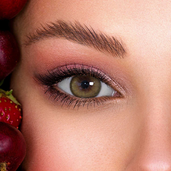 Roze Olive Green 6 Months Contact Lenses