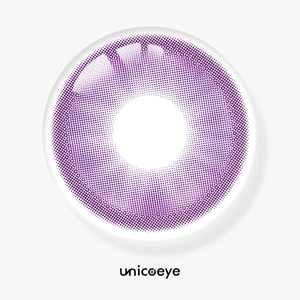 Lumen Purple Prescription 6 Months Contact Lenses | 2pcs