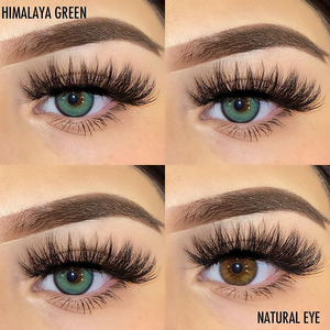 Himalayan Green Yearly Contact Lenses